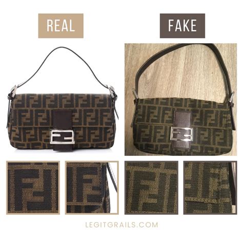 how to spot fake fendi zucca bag|fendi zucca shopper tote.